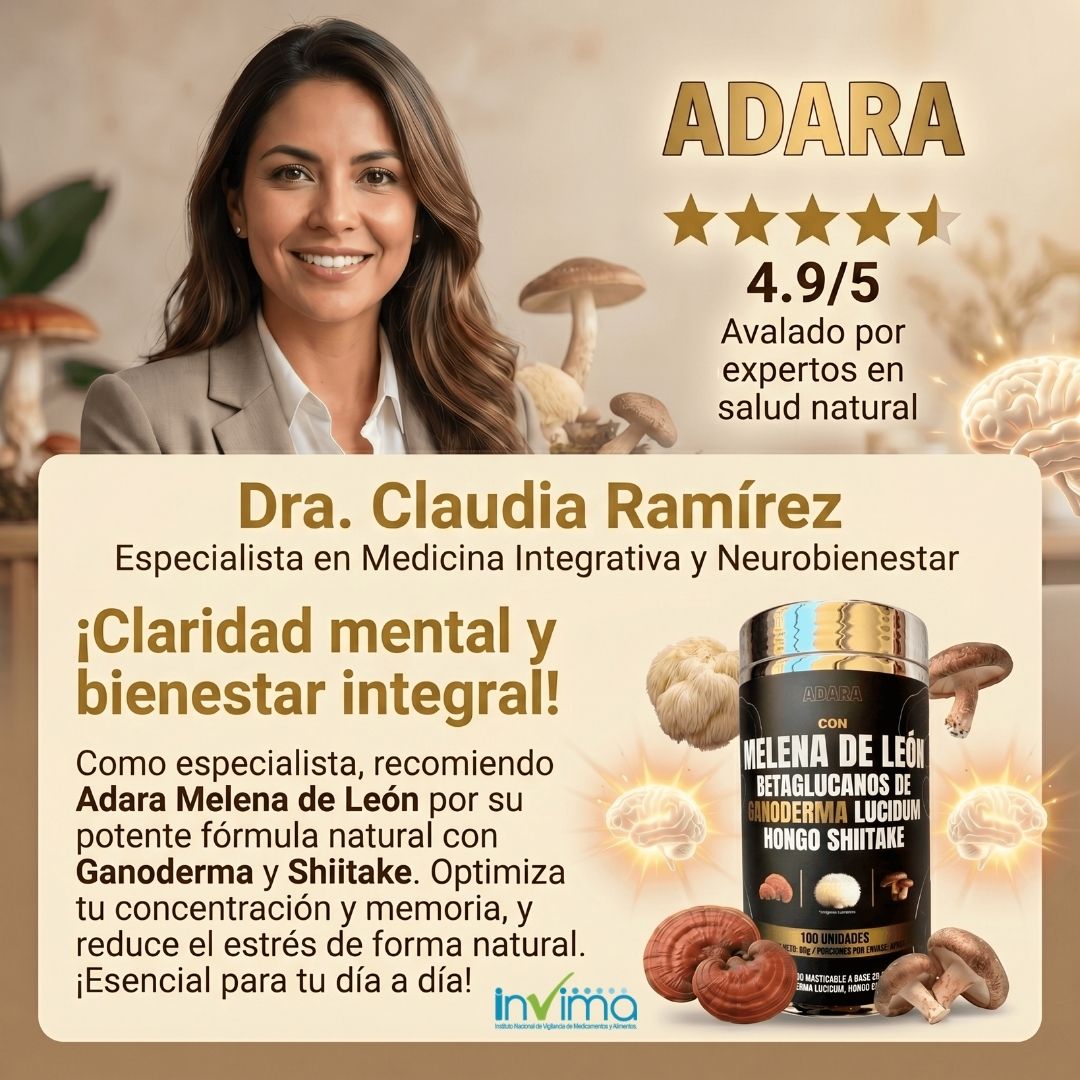 Melena de León + Ganoderma + Shiitake