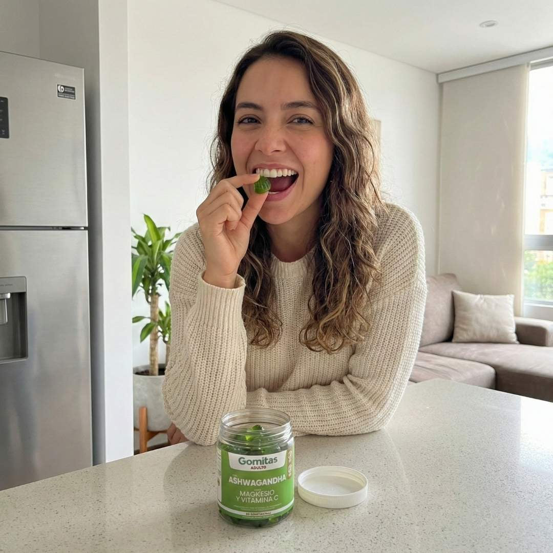 Gomitas Ashwagandha + Magnesio y Vita C