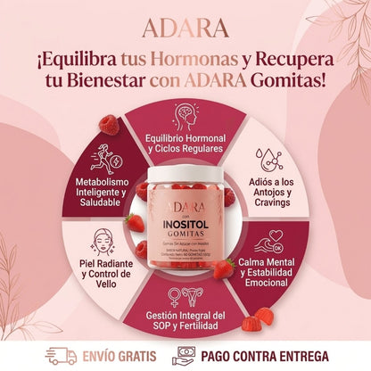 Gomitas de Inositol Adara