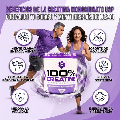 Creatina 100%Pura Monohidratada