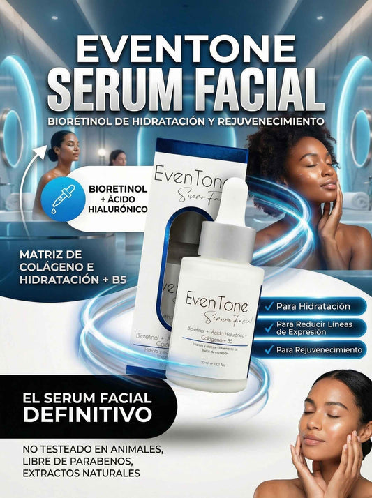 Eventone Serum Facial: Bio-Retinol + Ácido Hialurónico