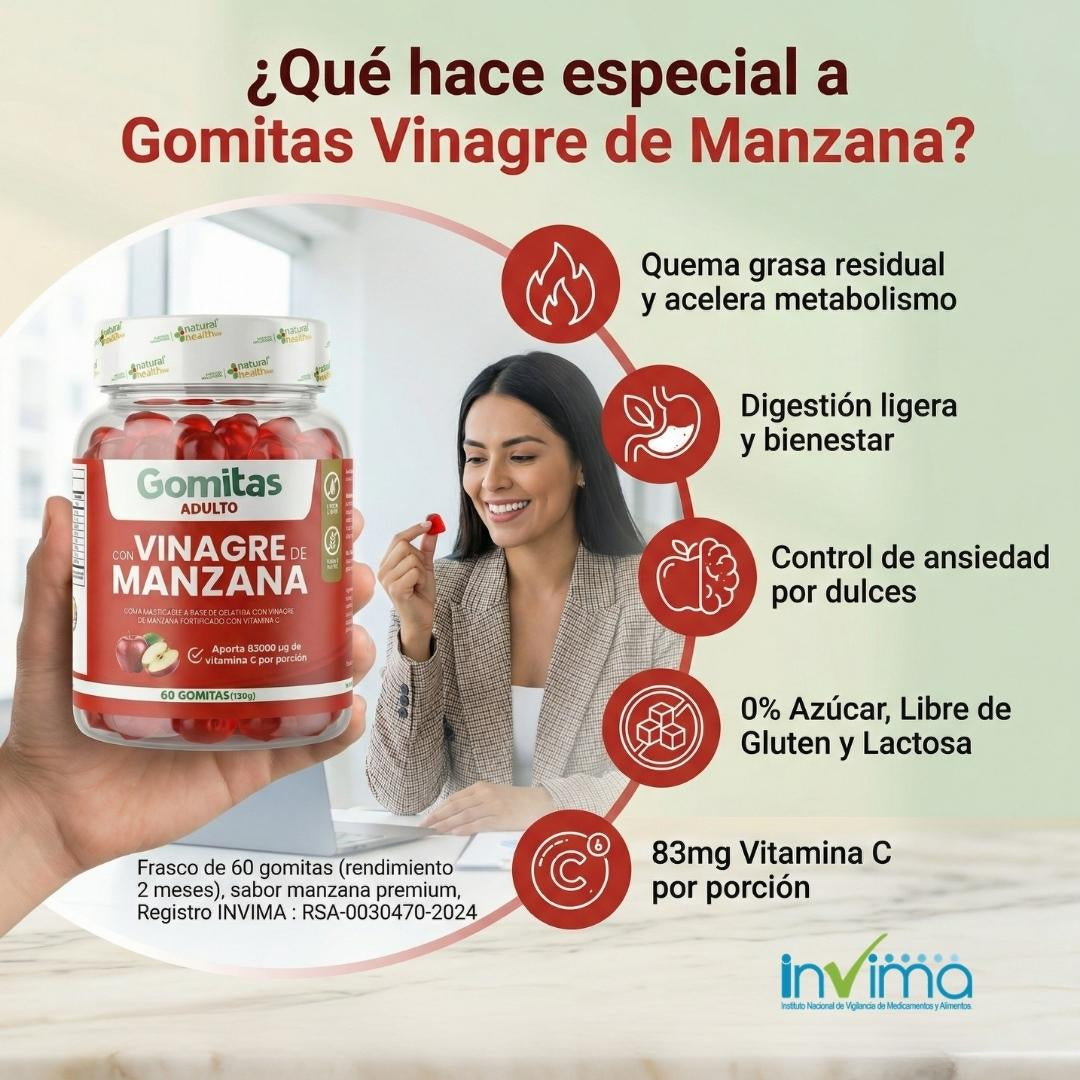 Gomitas Vinagre de Manzana