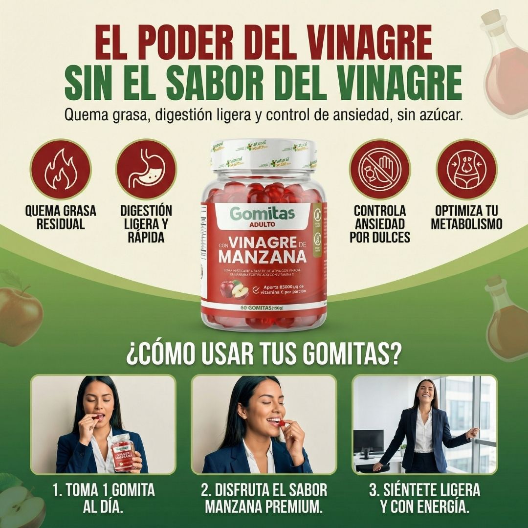 Gomitas Vinagre de Manzana