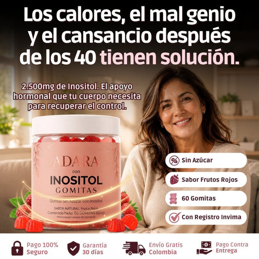 Gomitas de Inositol Adara