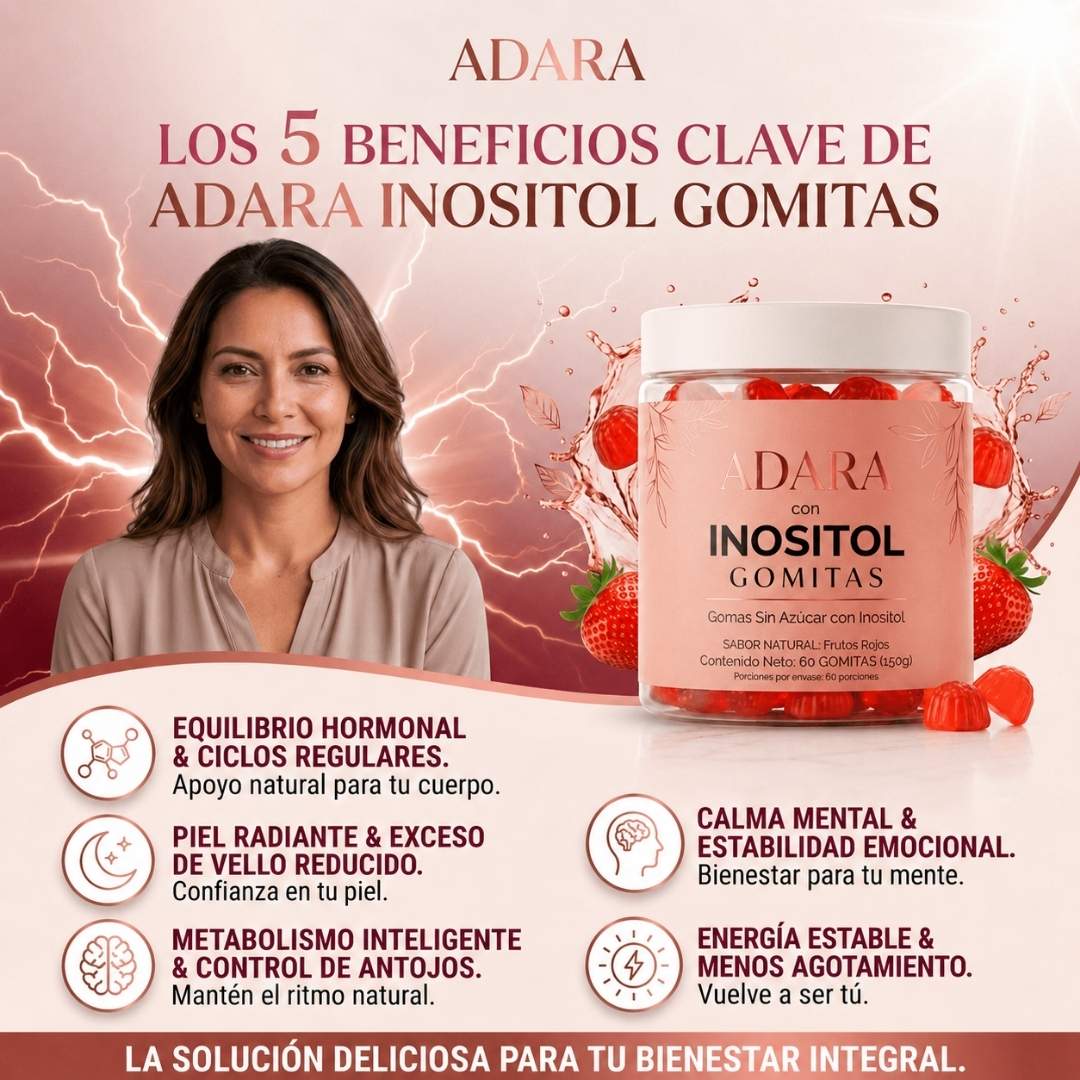 Gomitas de Inositol Adara