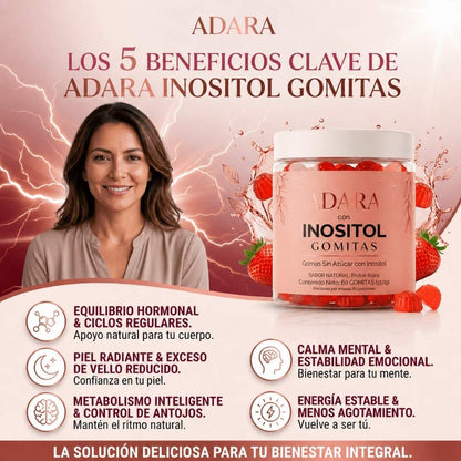 Gomitas de Inositol Adara