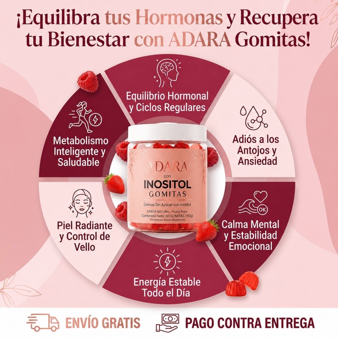 Gomitas de Inositol Adara