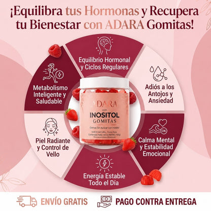 Gomitas de Inositol Adara