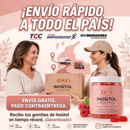 Gomitas de Inositol Adara