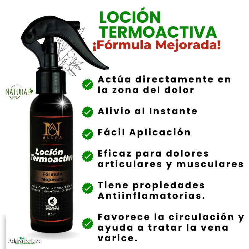 Loción Termoactiva