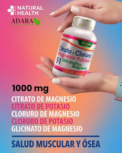 Magnesio y Potasio 5 en 1