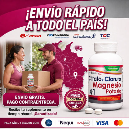 Magnesio y Potasio 4 en 1