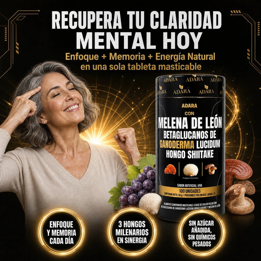 Melena de León + Ganoderma + Shiitake
