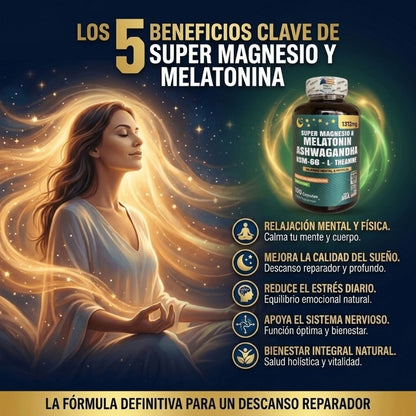 Super Magnesio Ashwagandha Melatonina