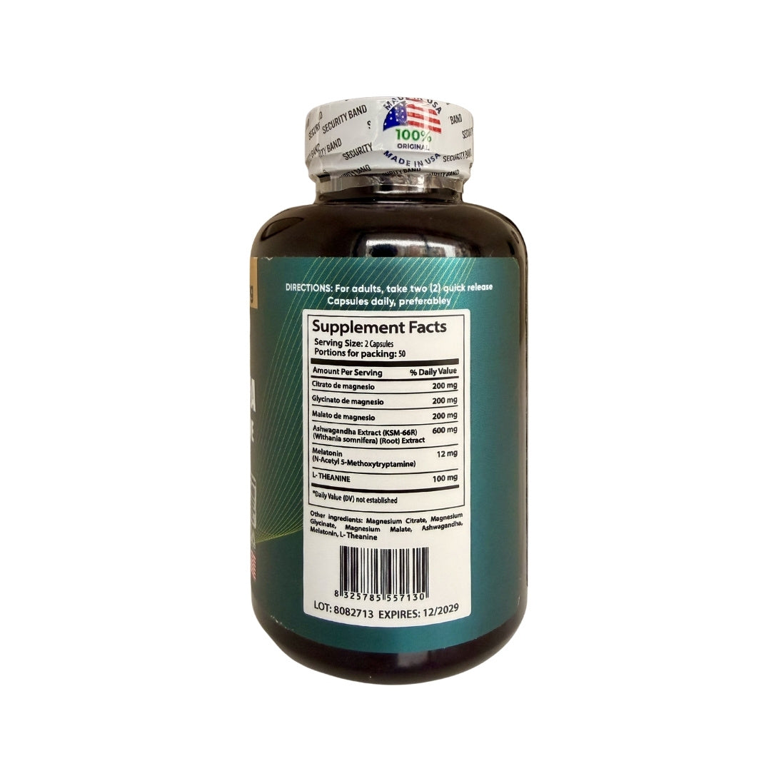 Super Magnesio Ashwagandha Melatonina