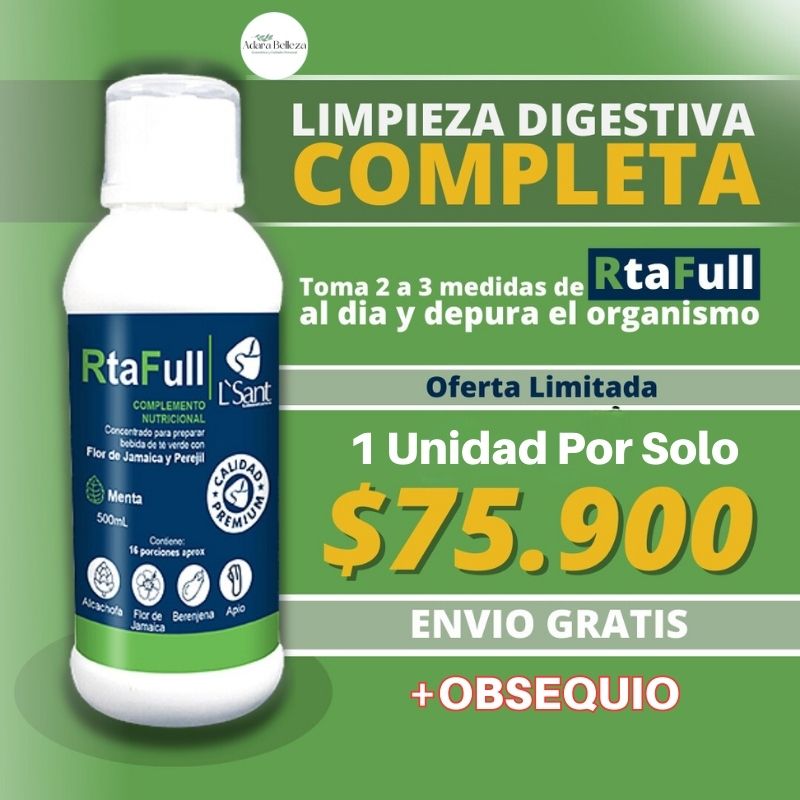 Rta Full Limpia y Mejora Tu Sistema Digestivo
